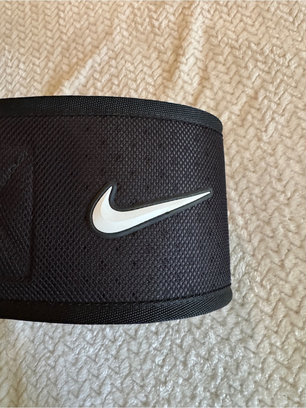Nike Black Strength Training Belt Size Medium View 2